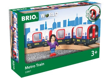 Metro Train 4 pieces