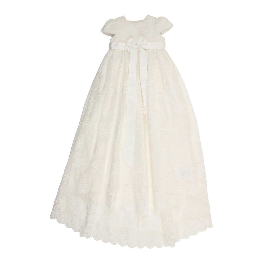 HI LOW CHRISTENING DRESS IVORY