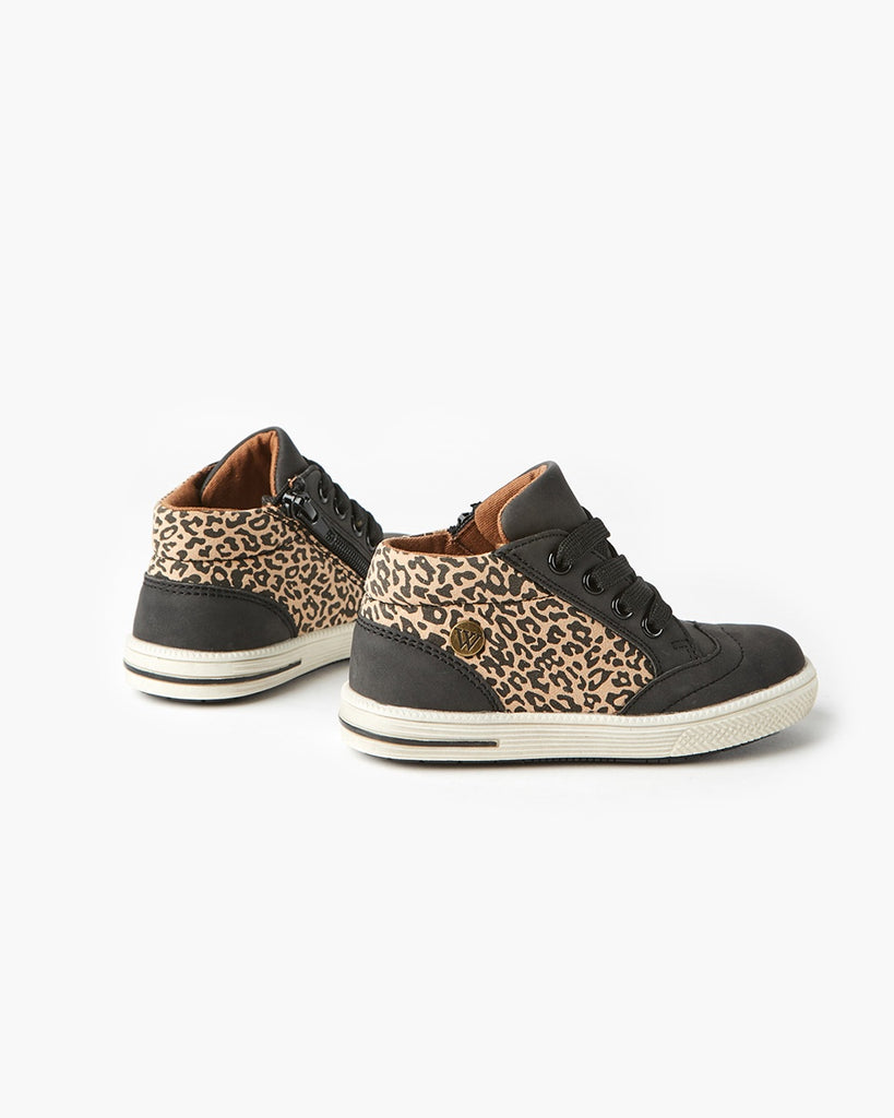 Storm Sneaker Black Leopard