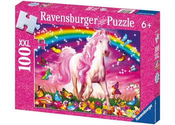 Horse Dream Glitter Puzzle 100pc
