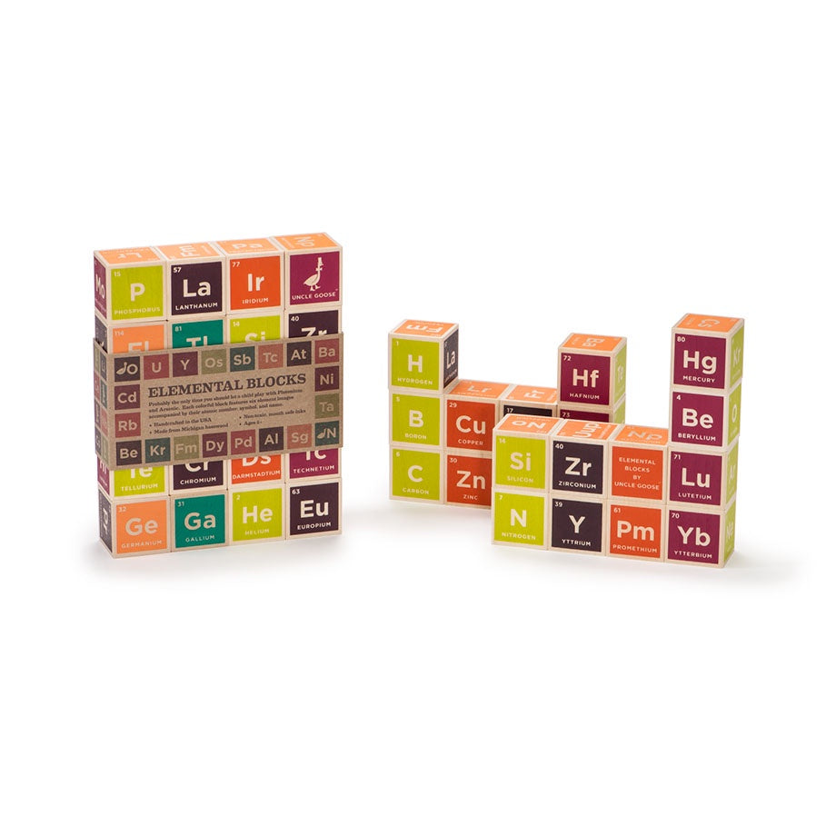 Uncle Goose Periodic Table Blocks