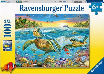 Swim With Sea Turtles Puzzle 100pc