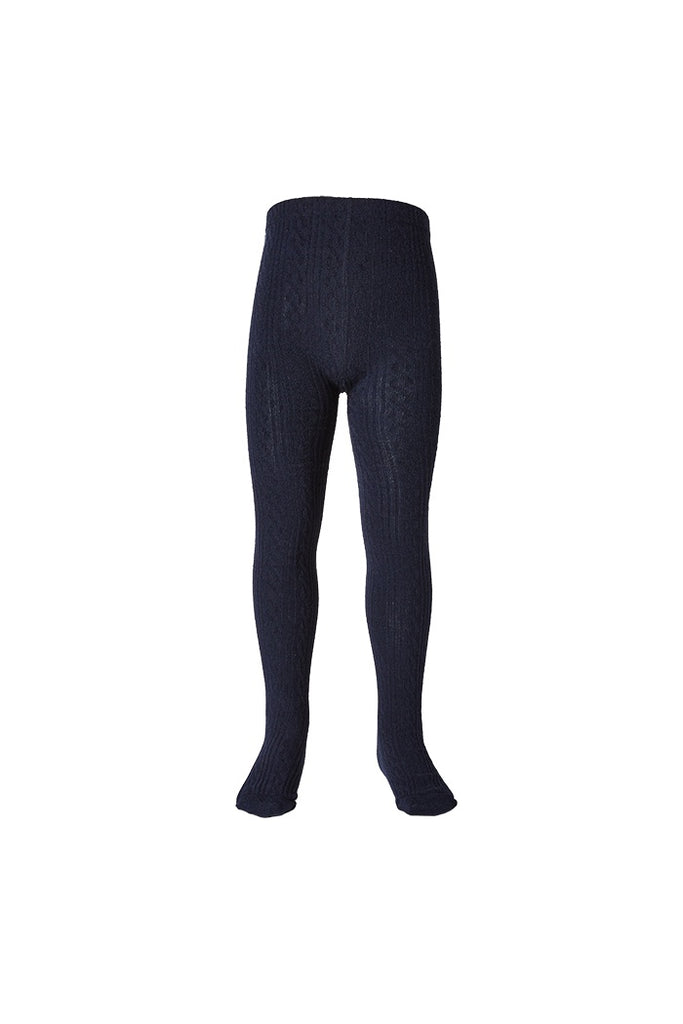 JAQUARD TIGHTS NAVY