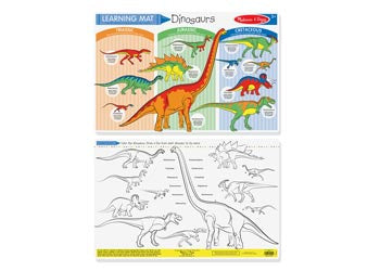 Dinosaurs Colour-A-Mat