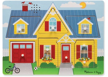 Around the House Sound Puzzle - 8pc
