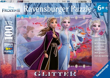 Frozen 2 Strong Sisters GLITTER 100 pieces