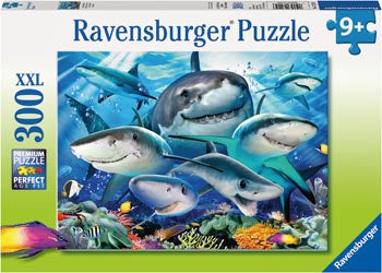 Smiling Sharks Puzzle 300pc