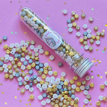 DIY Test Tube Friendship Necklace  Kit- bling Letters