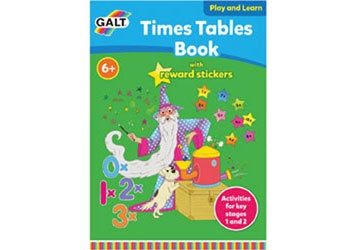 Times Tables Sticker Reward Book