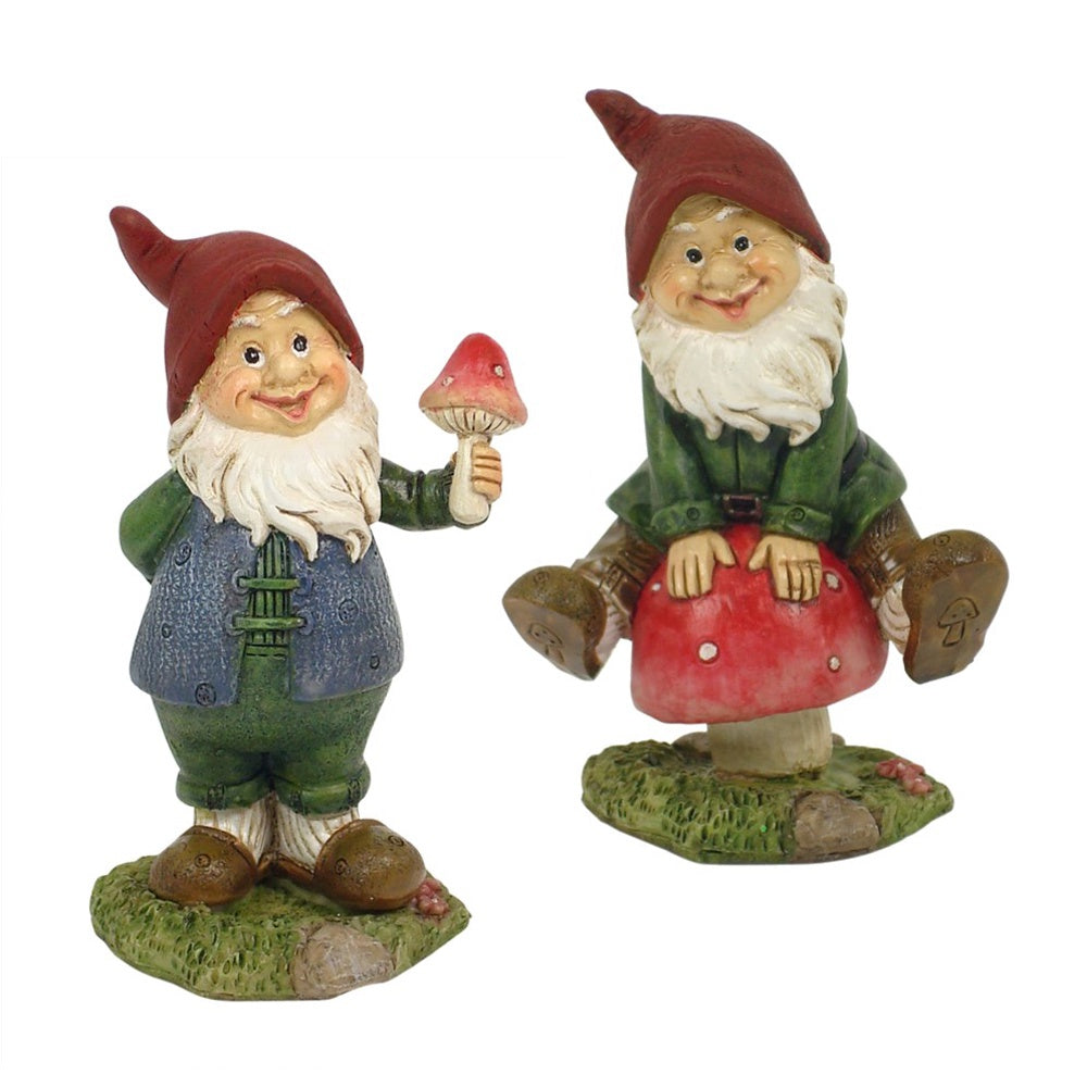 Garden Gnomes - 2 Assorted