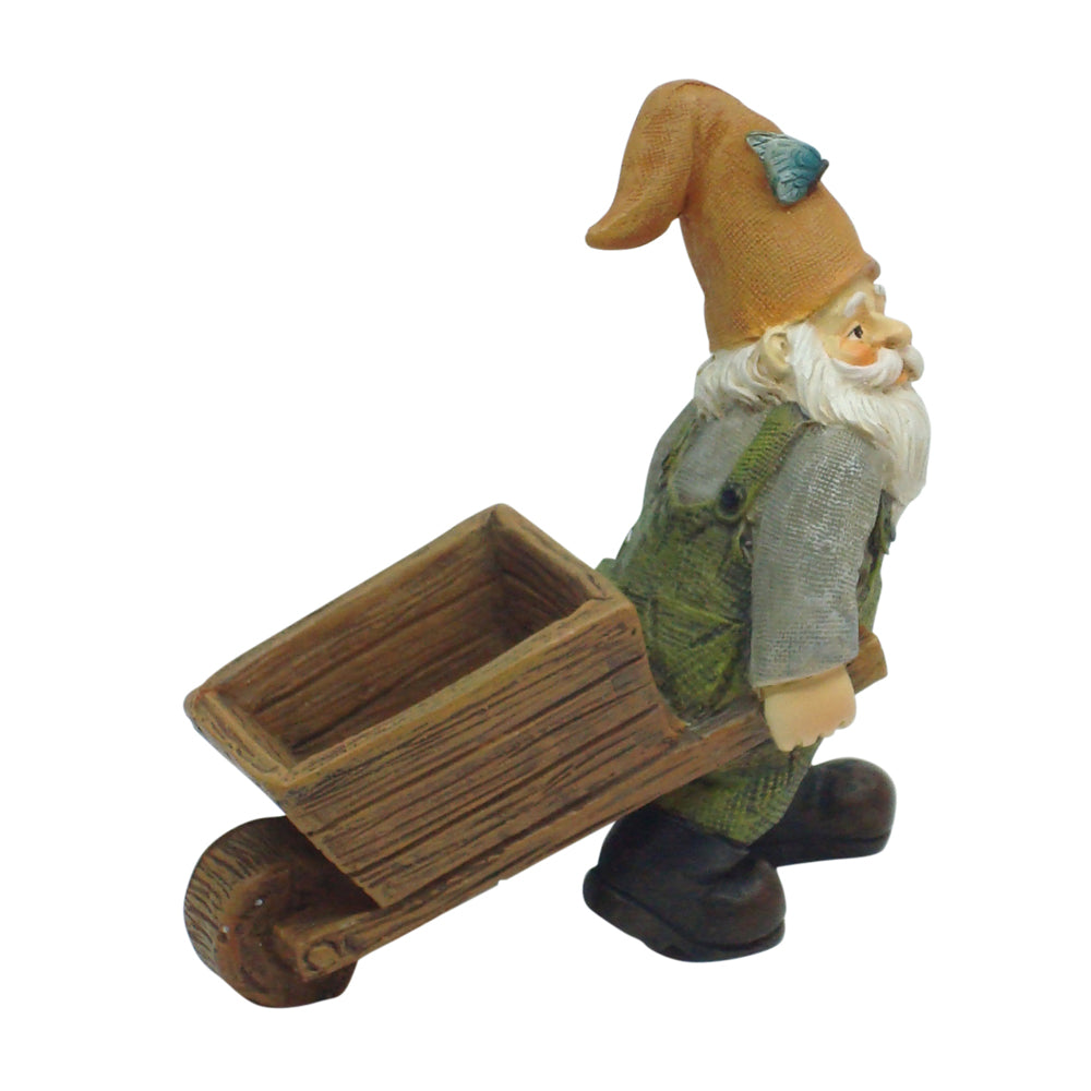 Gnome w/Wheel Barrow
