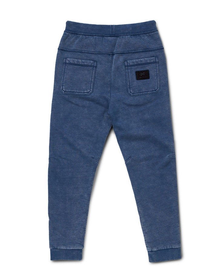 HERITAGE TRACKPANT MINERAL BLUE
