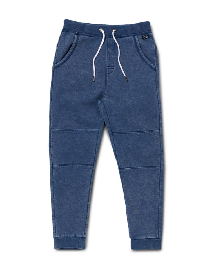 HERITAGE TRACKPANT MINERAL BLUE