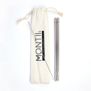 MontiiCo Stainless Straw Set - Original