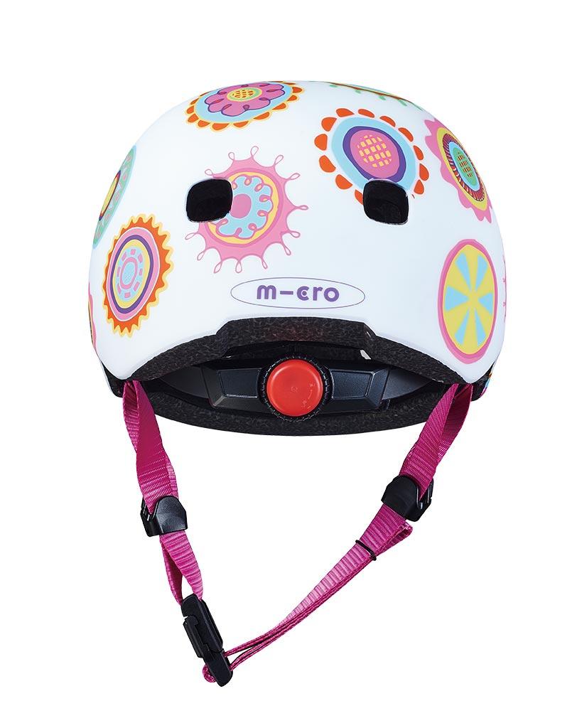 micro kids helmet doodle dot