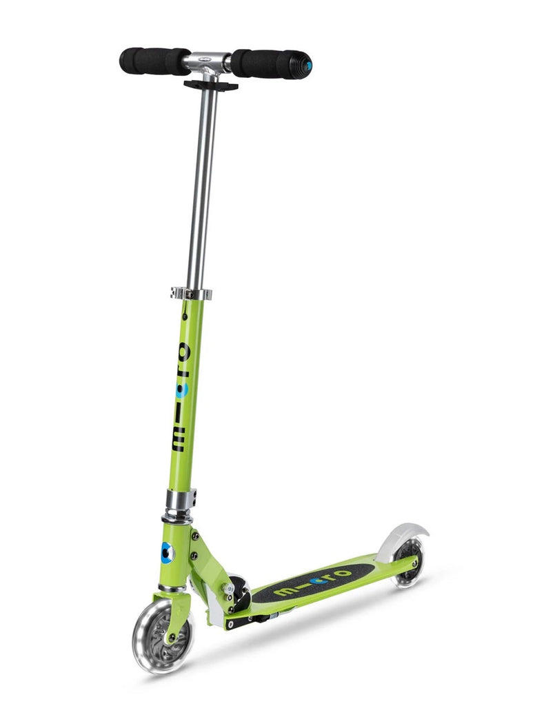 Micro Sprite LED Light Up Kids Scooter - Chartreuse