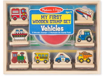 My First Stamp Set - Vehicles