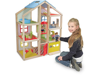 Hi-Rise Doll House with Furniture