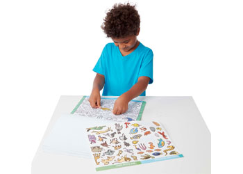 M&D - Seek & Find Sticker Pad- Animals