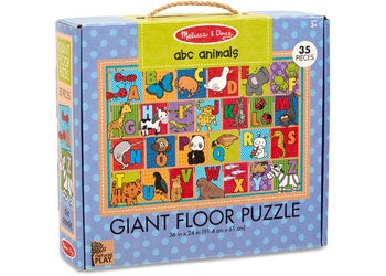 Natural Play - Giant Floor Puzzle - ABC Animals
