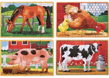 M&D - Farm Puzzles In A Box