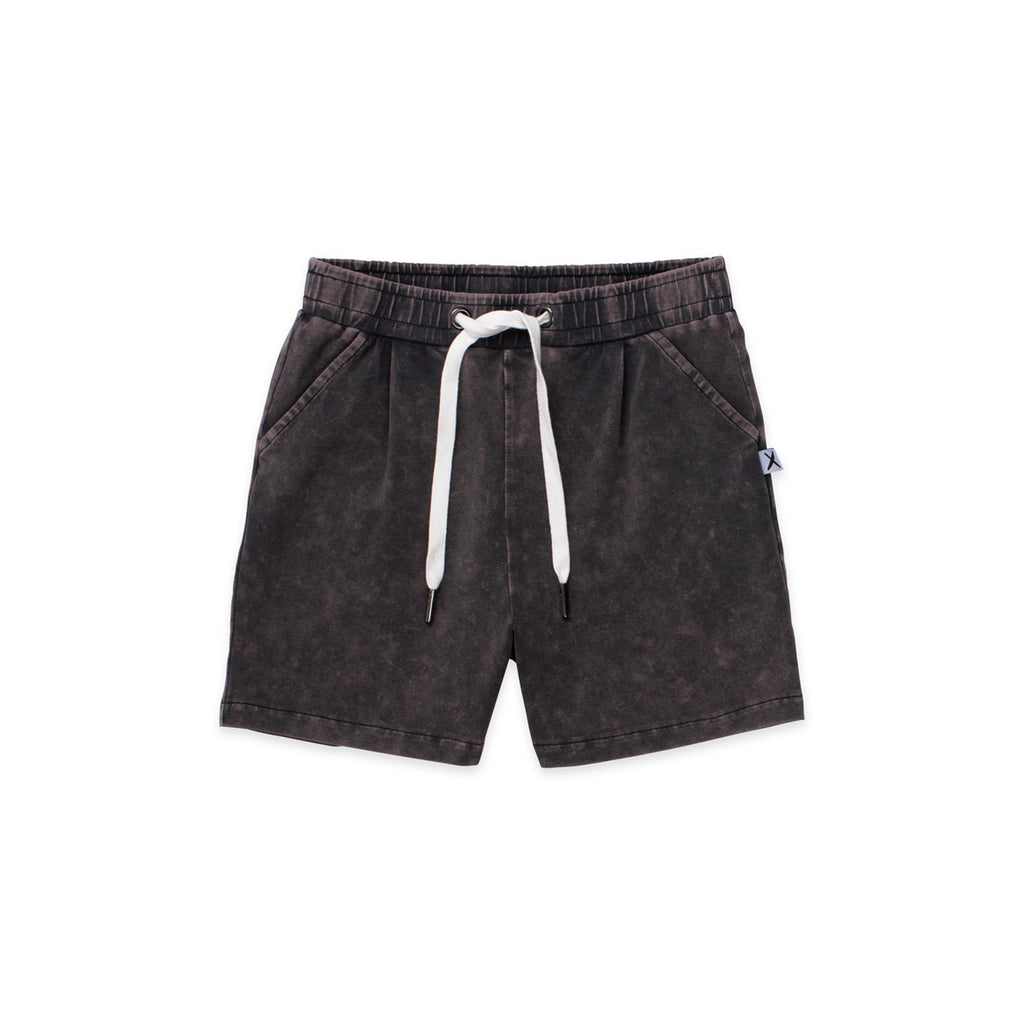 Blasted Shorts - Black Wash