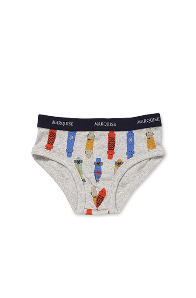 Boys Skateboards 2 Pack Underwear