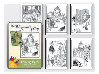 Colouring Cards Wizard of Oz