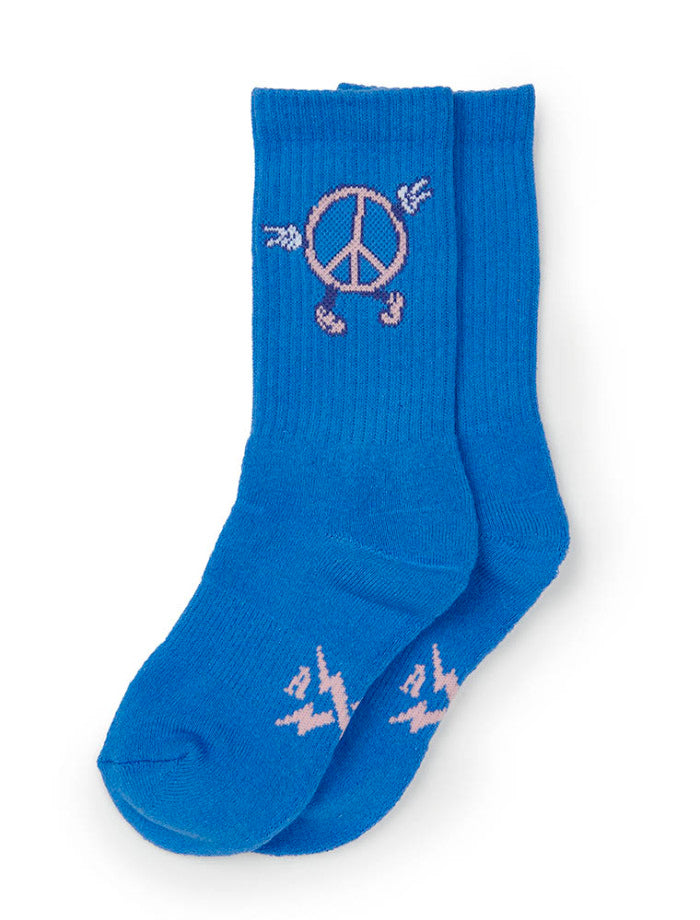 PEACE FLAMINGO SOCKS