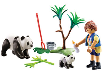 Playmobil - Panda Caretaker Carry Case