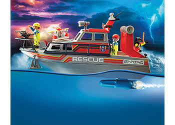 Playmobil - Fire Rescue with Personal Watercraft