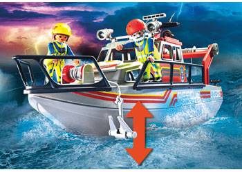 Playmobil - Fire Rescue with Personal Watercraft