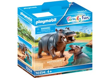 Playmobil - Hippo with Calf