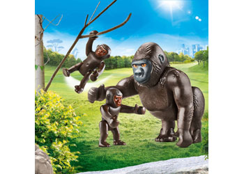 Playmobil - Gorilla with Babies