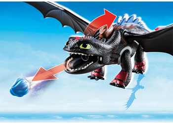 Playmobil - Dragon Racing: Hiccup and Toothless