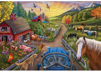 My First Farm Puzzle 24pc