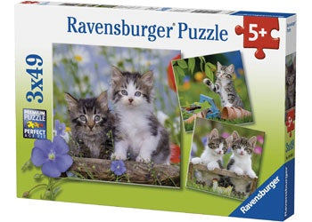 Kittens Puzzle 3x49pc