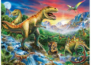 Time of the Dinosaurs Puzzle 100pc
