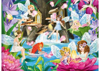 Magical Fairy Night Puzzle 100 pieces
