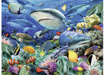 Ravensburger - Reef of the Sharks Puzzle 100 pieces