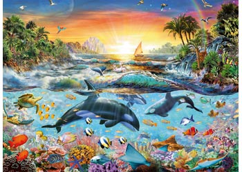 Orca Paradise Puzzle 200pc