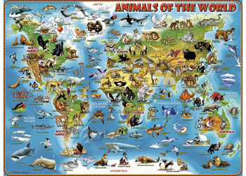 Ravensburger - Animals of the World 300 pieces