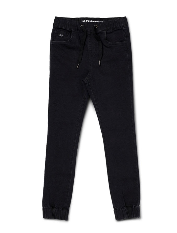 ROCKER JOGG JEAN - BLACK WASH