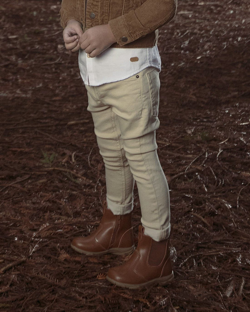 Rodeo Leather Boot - Chestnut