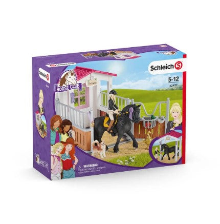Schleich - 42437  Horse Stall with Tori & Princess