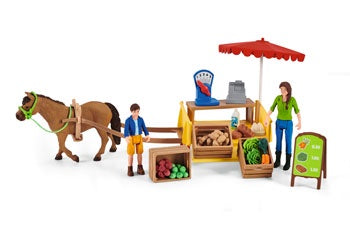 Schleich - 42528  Sunny Day Mobile Farm Stand