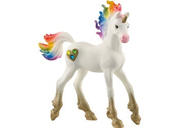 Schleich - 70727 Rainbow Love Unicorn Foal