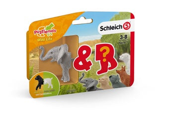 Schleich - Puzzlemals Wild Life Collectibles Series