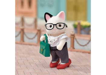 Fashion Play Set - Tuxedo Cat
