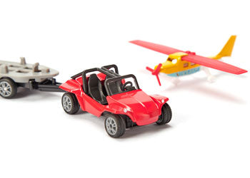 Buggy with sporting airplane